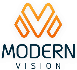Modern vision — partner company logo on Right Click clients page